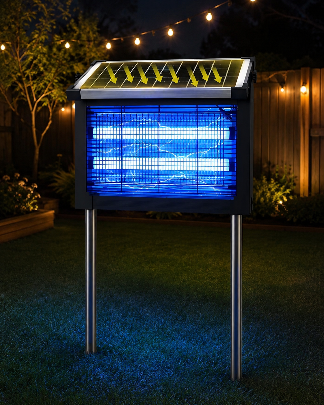 Solar-Powered Bug Zapper