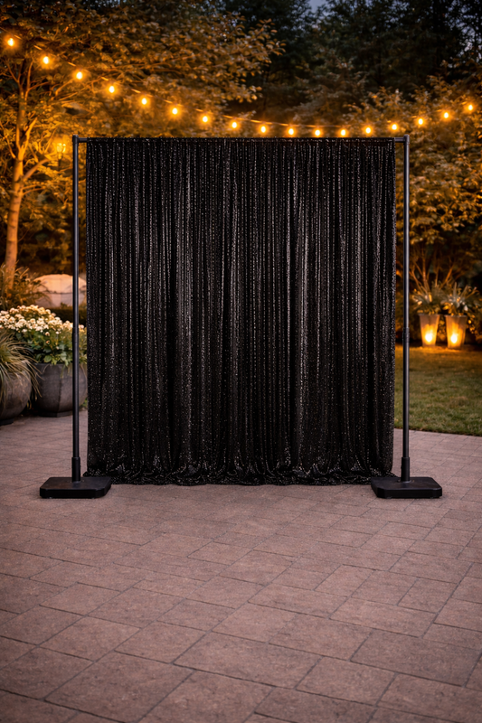 Backdrop Curtain - Multiple Colors Available