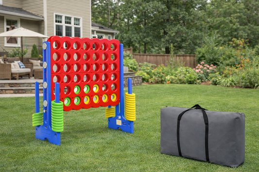 Yard Size Connect Four with Carrying Case
