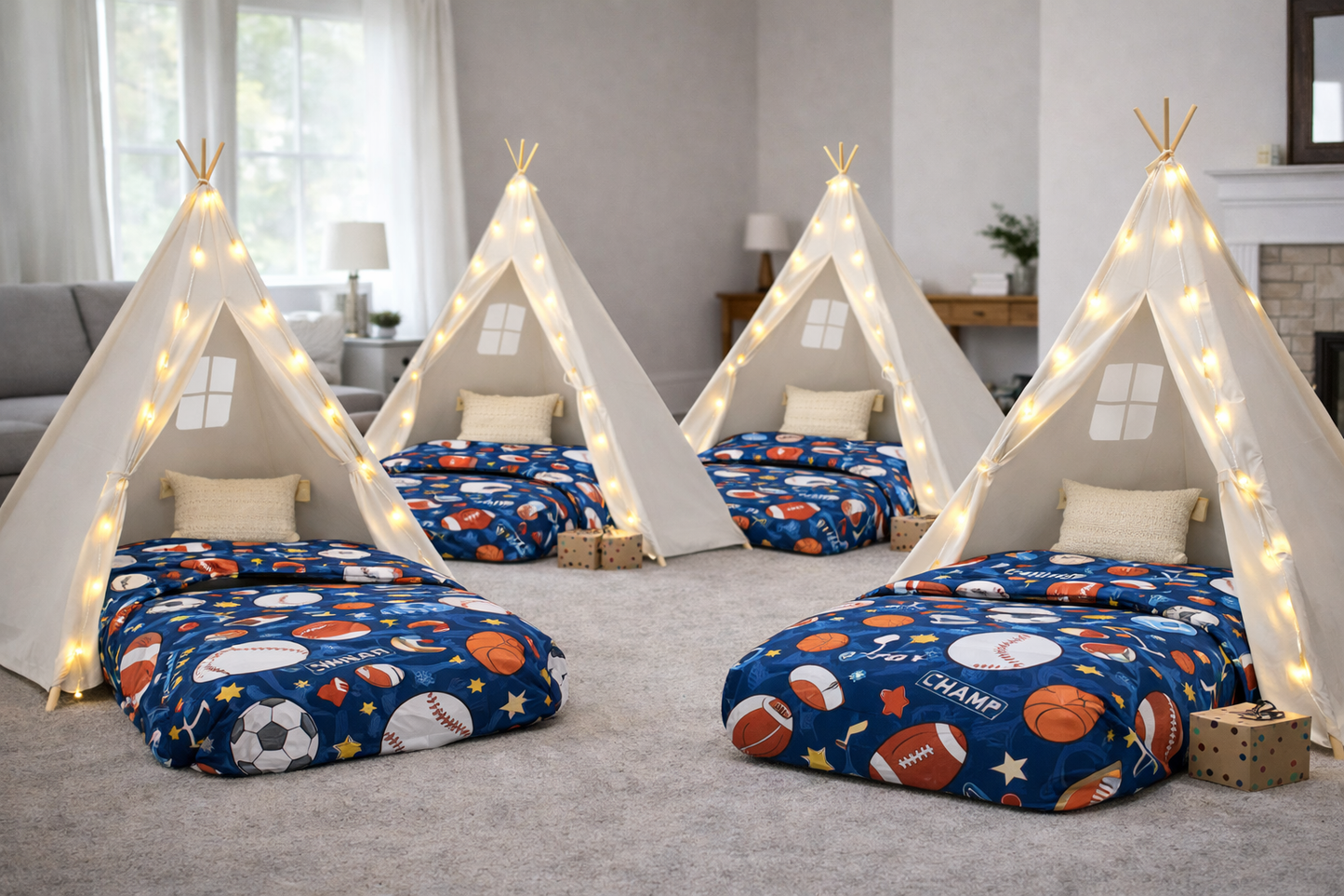 Tent Party Sleepover Party Package