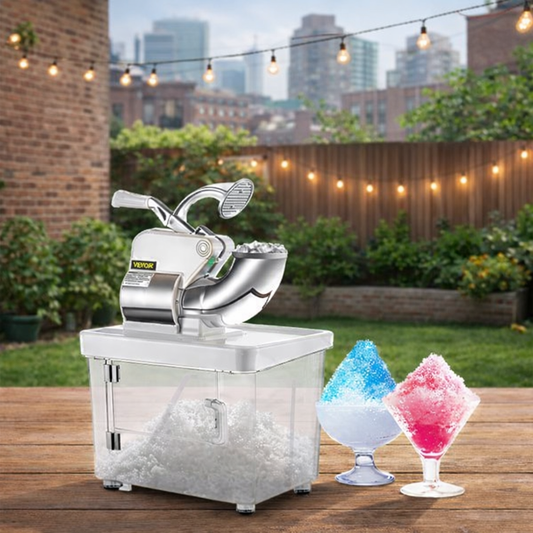 Snow Cone / Shaved Ice Machine with Syrups and Supplies